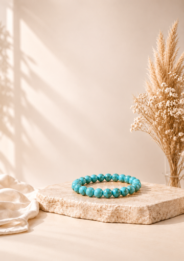 Turquoise Bracelet (Firoza) – The Stone of Protection & Truth | Positivity, Courage & Communication